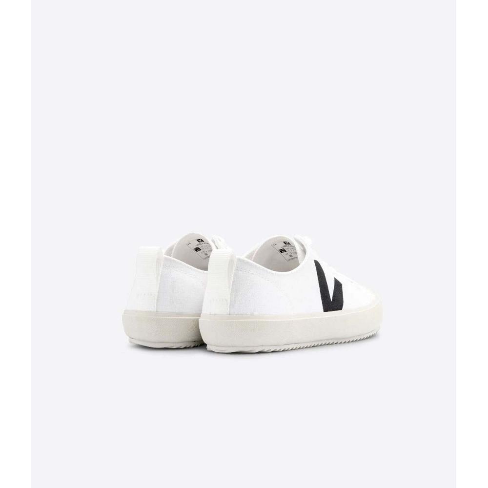 παπουτσια ανδρικα Veja NOVA CANVAS White/Black | GR 248NWY